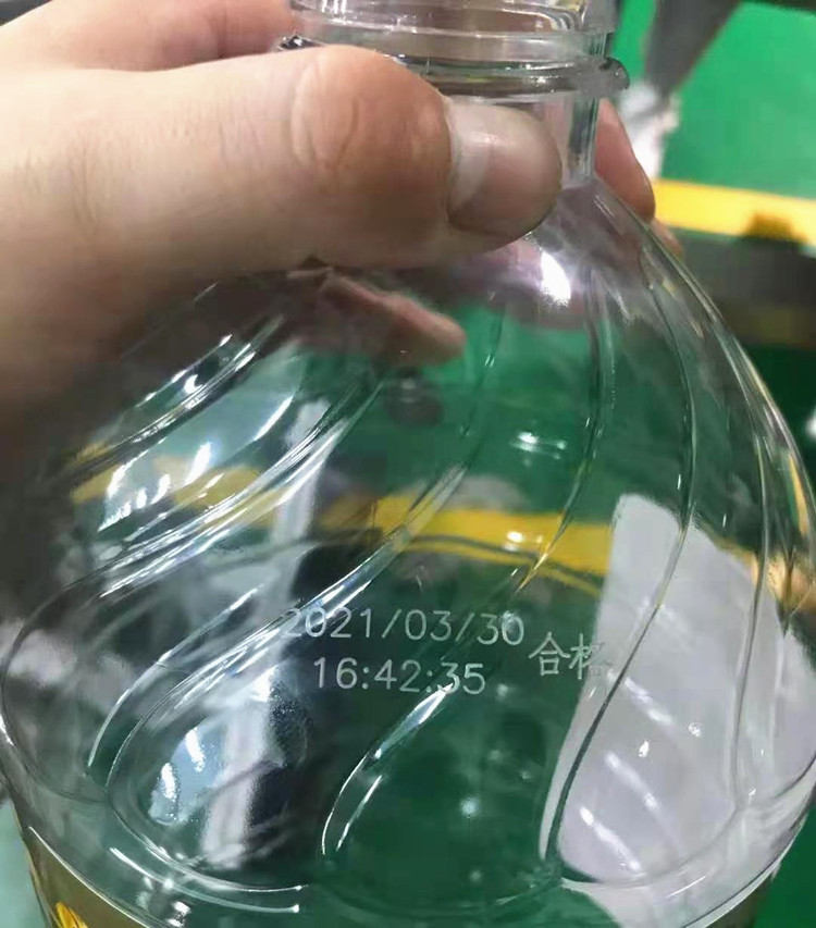 激光喷码机样品